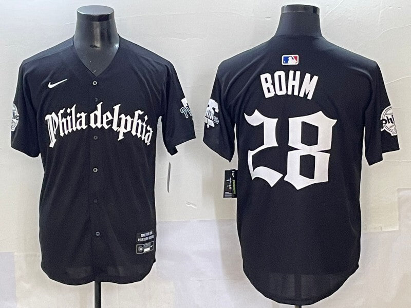 Philadelphia Phillies #28 Alec Bohm Phillies 5 Collaboration Style 2