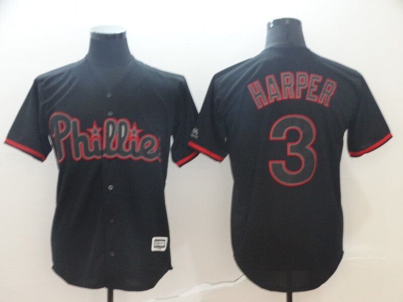 Philadelphia Phillies #3 Bryce Harper C Style 4