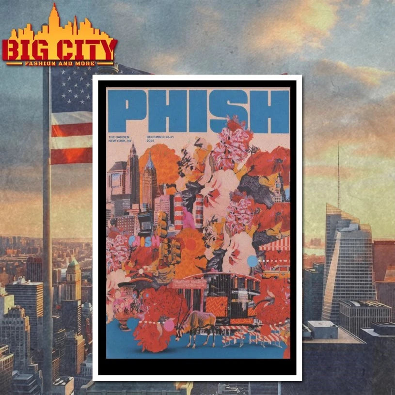 Phish New York NYE On Dec 28-31 2025 Poster shirt