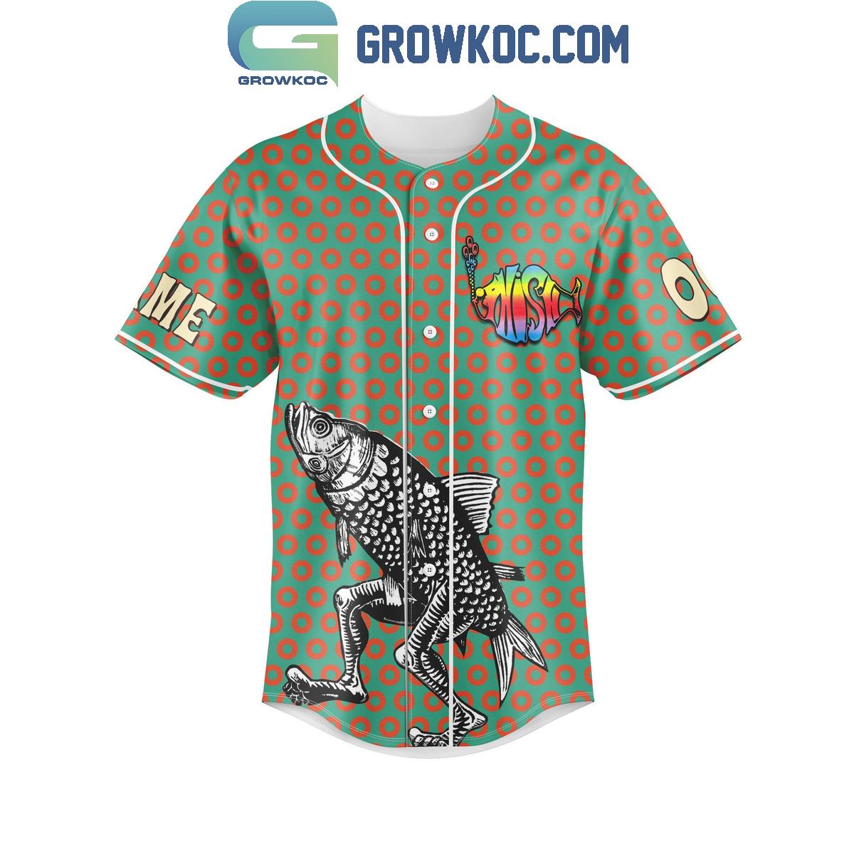Phish Summer Tour 2025 He’s Got A Knife Personalized Baseball Jersey