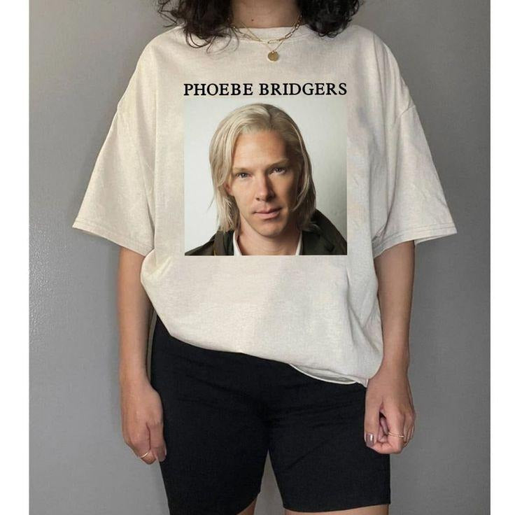 Phoebe Bridgers Benedict Cumberbatch T-Shirt, Music Fan Gift Tee Hoodie, Sweatshirt | WearSparks.com