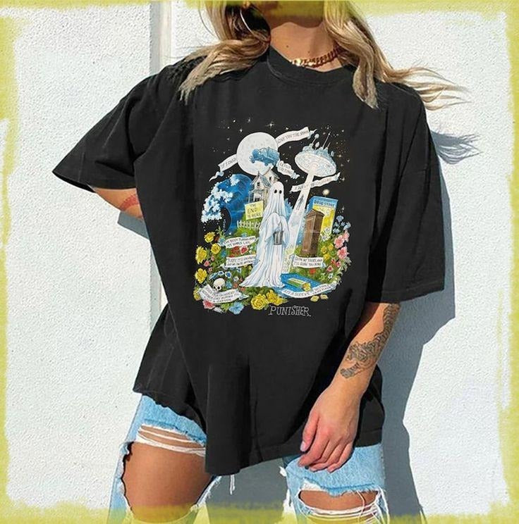 Phoebe Ghost Shirt, Phoebe Bridgers Shirt Hoodie, Sweatshirt | WearSparks.com