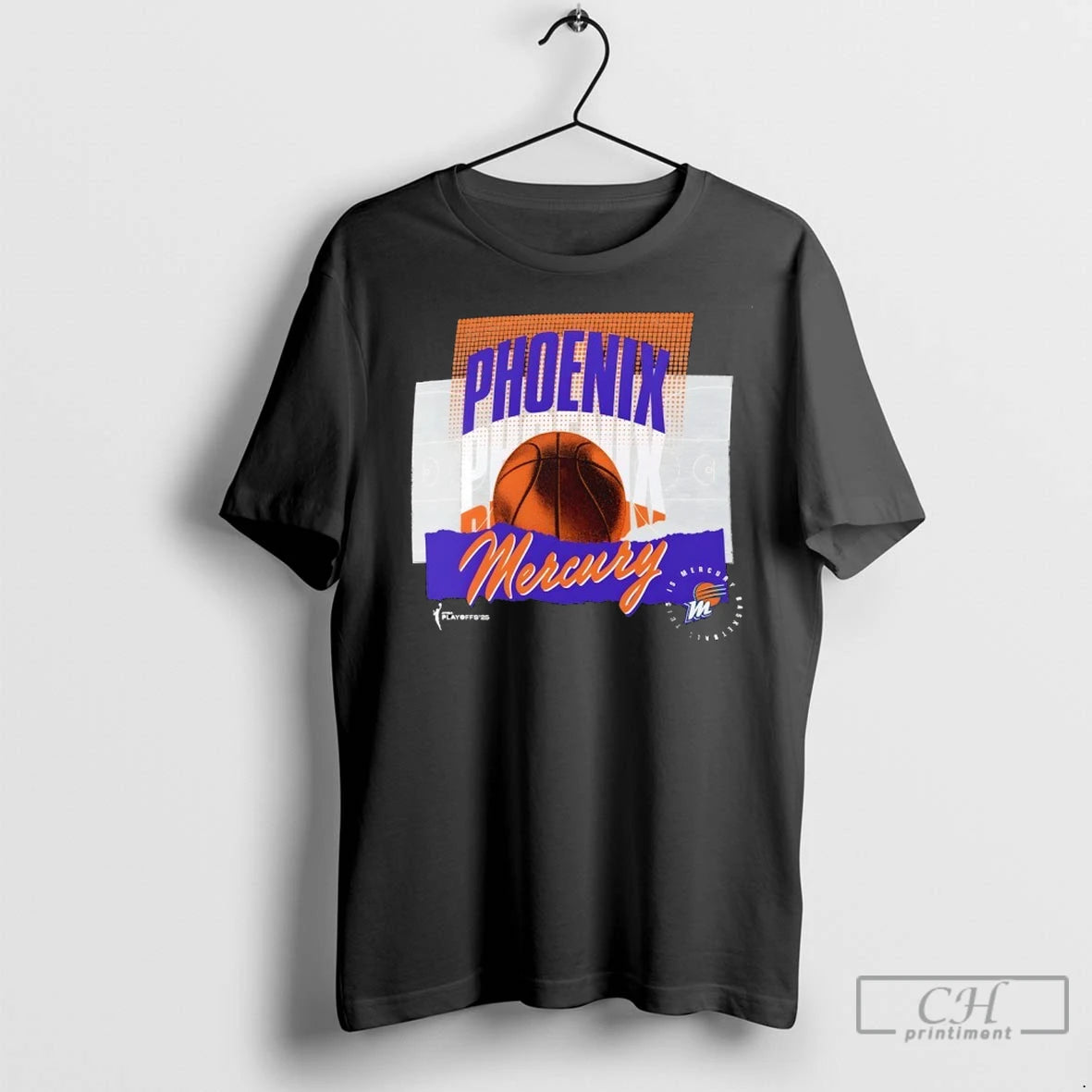 Phoenix Mercury 2025 Wnba Playoffs Champions Basketball T Shirts