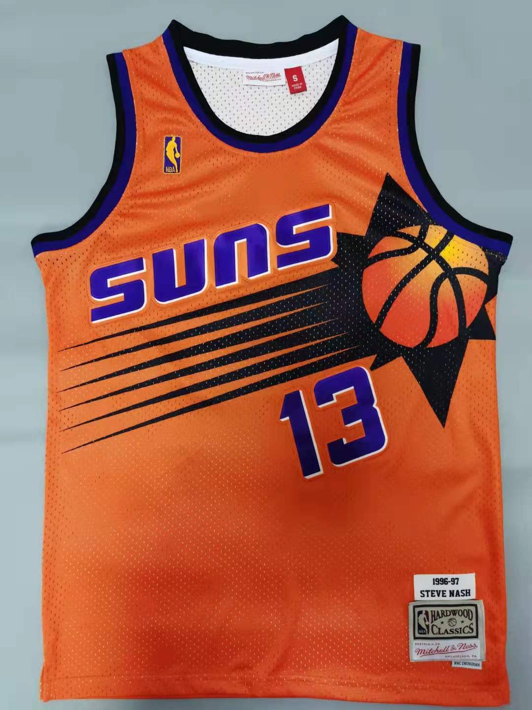 Phoenix Suns #13 Steve Nash Suns 13# Retro Style 2