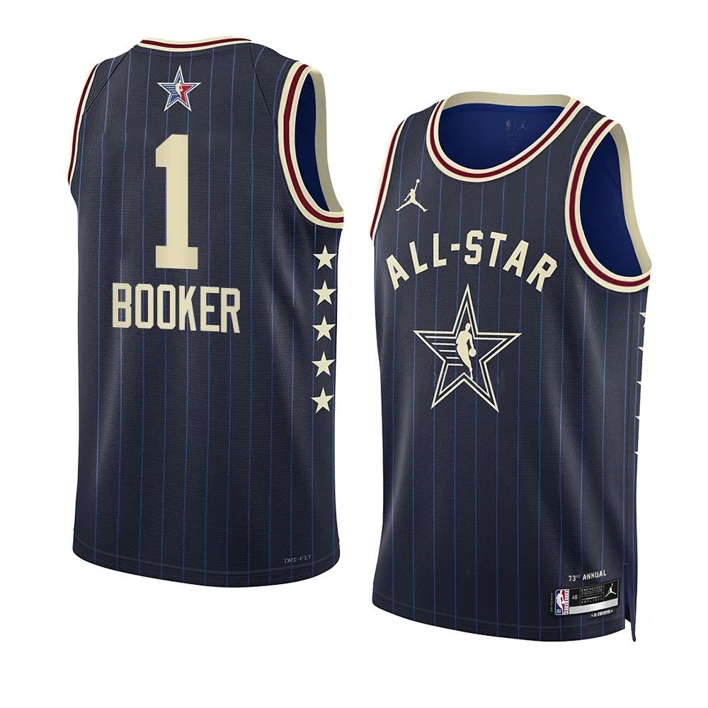 Phoenix Suns #1 Devin Booker 2024 NBA All-Star Swingman Jersey Style 2
