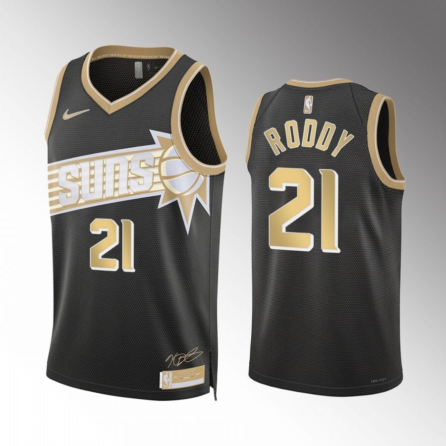 Phoenix Suns #21 David Roddy 2024 NBA Select Series Black Style 1