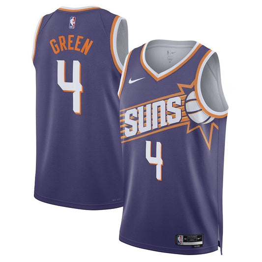 Phoenix Suns #4 Jalen Green Unisex Swingman Jersey - Purple - Icon Edition