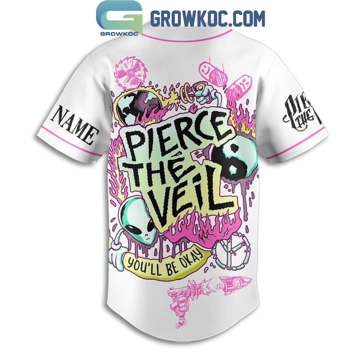 Pierce The Veil You’ll Be Okay Personalized Baseball Jersey