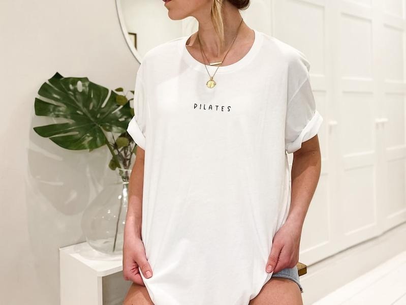 Pilates Shirt, Fitness shirt, Workout shirt, I love Pilates Hoodie, Sweatshirt | WearSparks.com