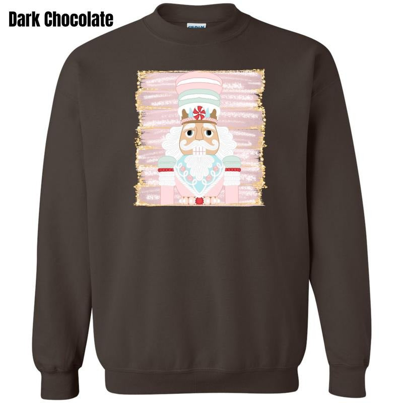 Pink Pastel Nutcracker Sweatshirt 'NLB' T-Shirts, Hoodie | WearSparks.com