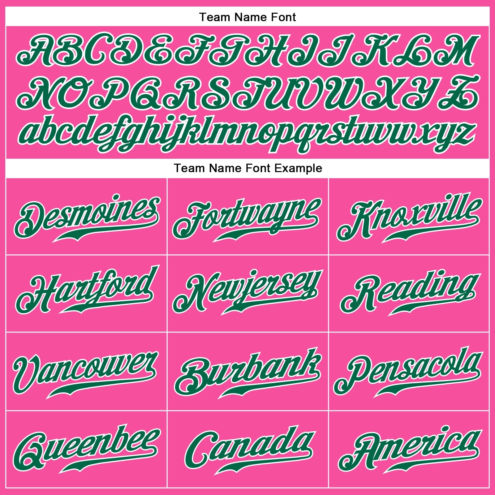 Custom Pink Kelly Green-White Authentic Sleeveless Baseball Jersey