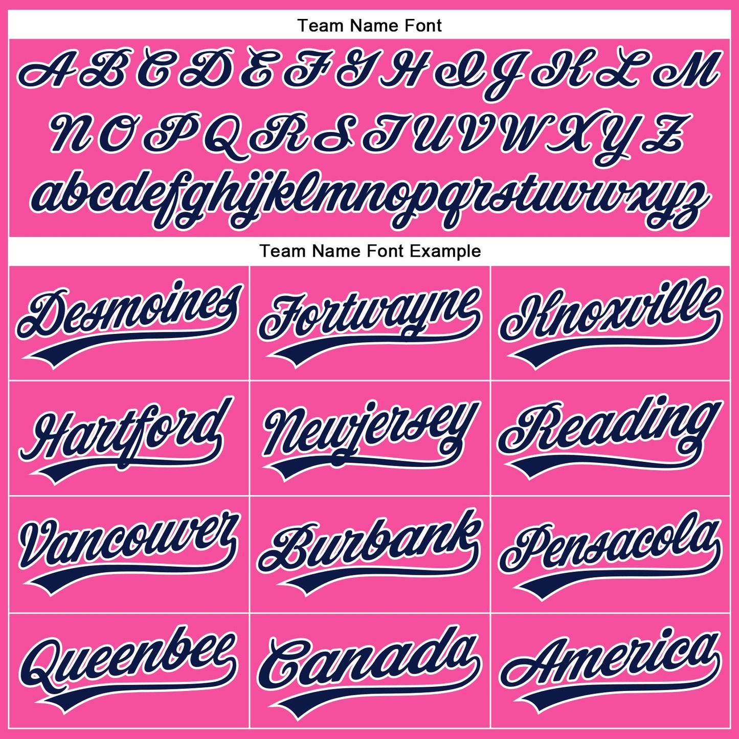 Custom Pink White Pinstripe Navy Authentic Baseball Jersey