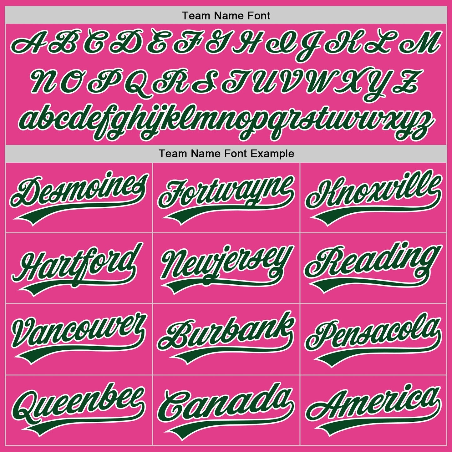 Custom Pink Green-White Authentic Throwback Baseball Jersey