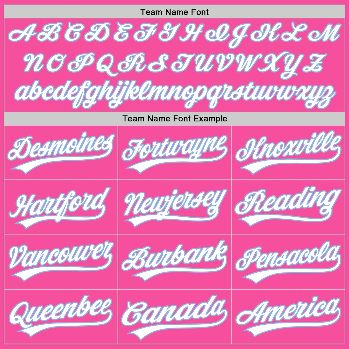 Custom Pink White-Light Blue Authentic Baseball Jersey