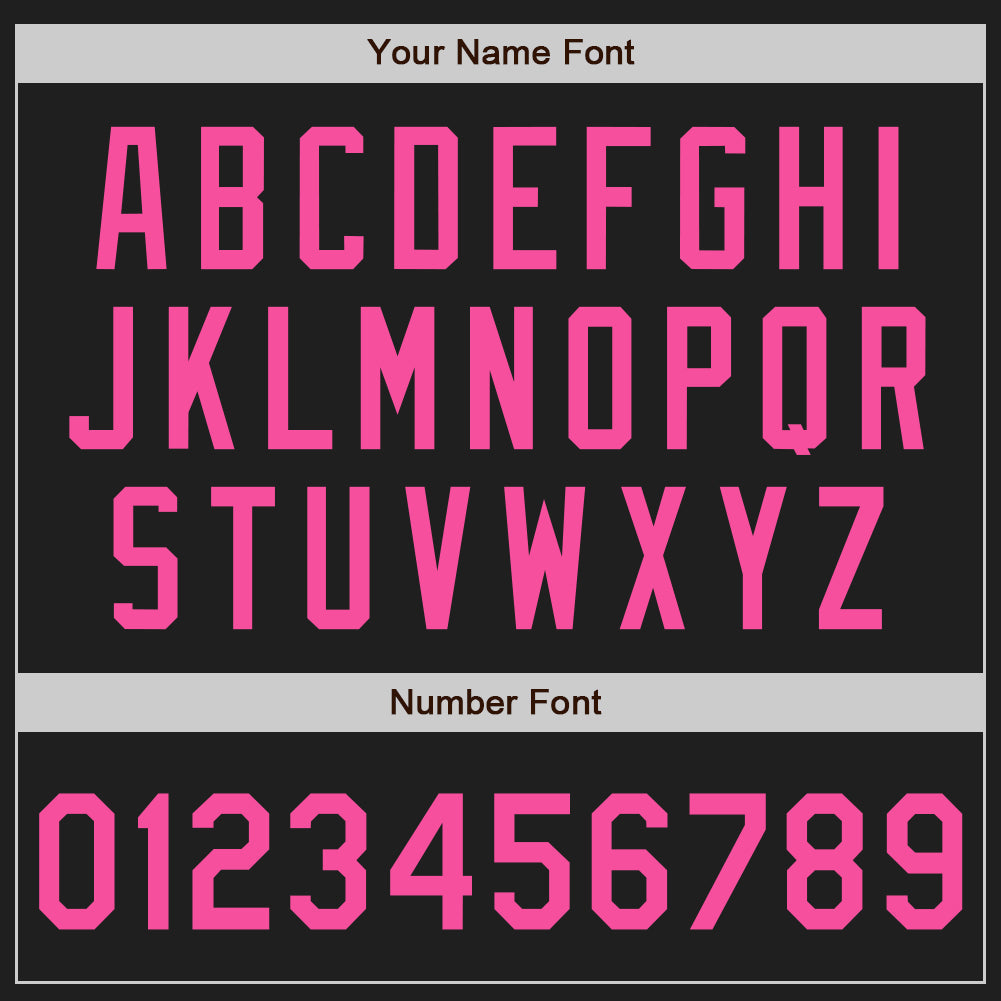 Custom Black Pink-Light Blue Gradient Classic Vertical Stripe Authentic Baseball Jersey