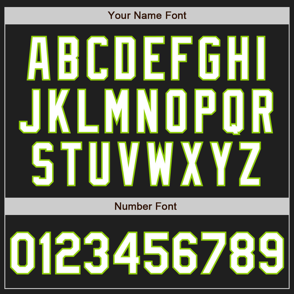 Custom Black White-Neon Green Gradient Classic Vertical Stripe Authentic Baseball Jersey
