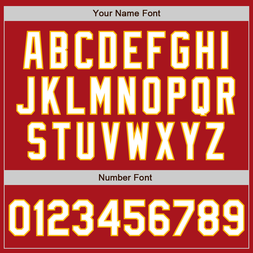Custom Red White-Gold Gradient Classic Vertical Stripe Authentic Baseball Jersey
