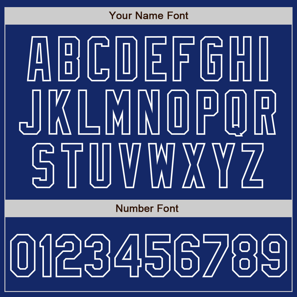 Custom Royal-White Gradient Classic Vertical Stripe Authentic Baseball Jersey