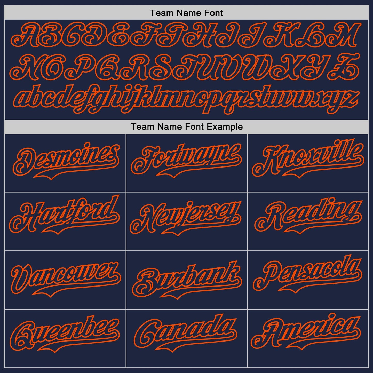 Custom Navy-Orange Gradient Classic Vertical Stripe Authentic Baseball Jersey