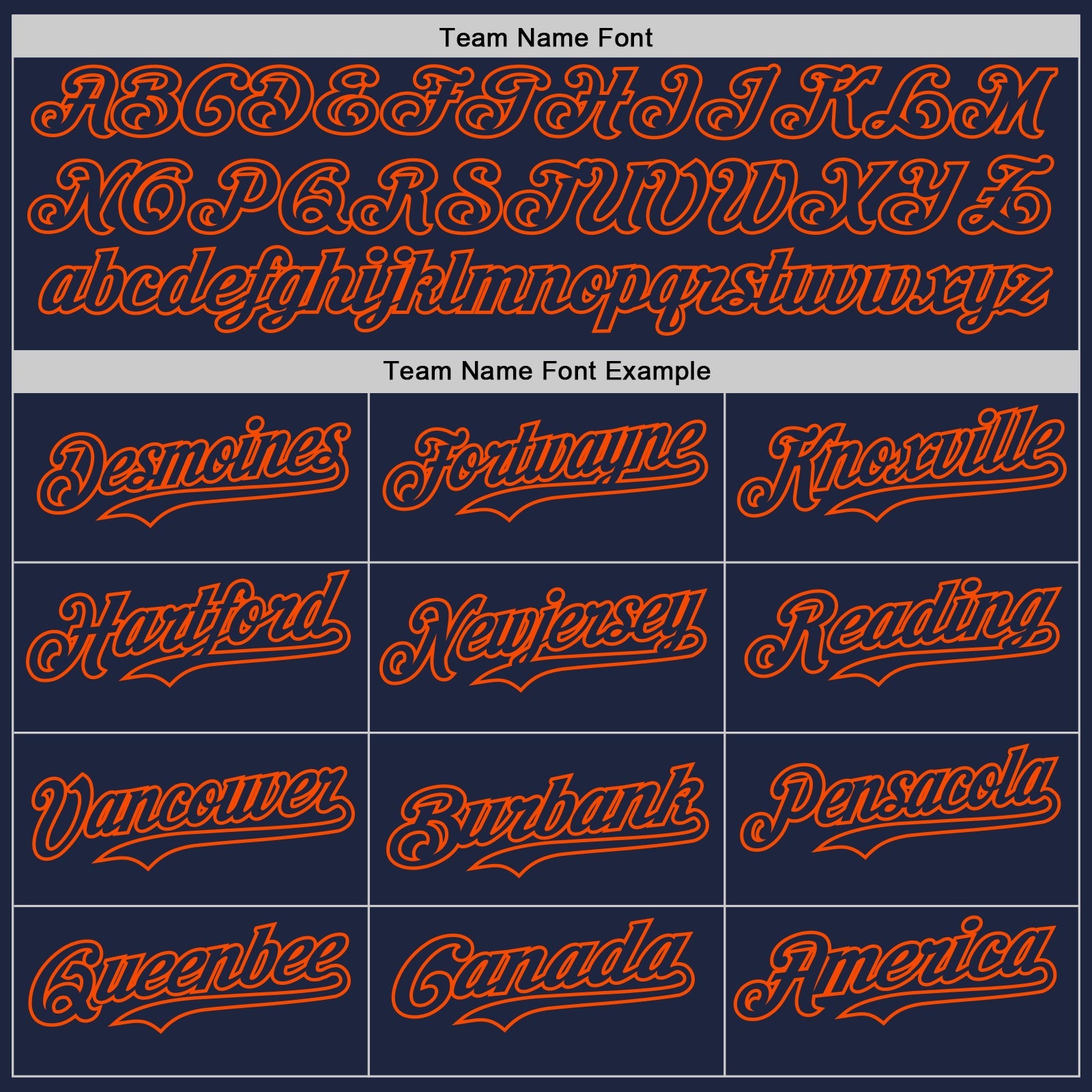Custom Navy-Orange Gradient Classic Vertical Stripe Authentic Baseball Jersey