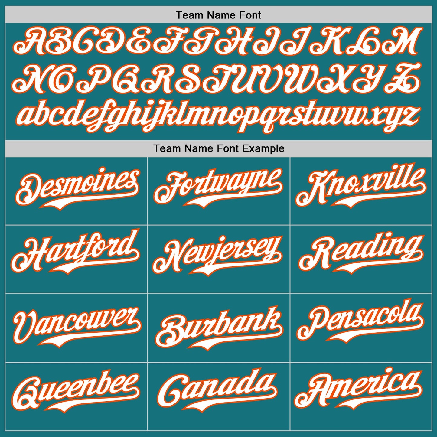 Custom Teal White-Orange Gradient Classic Vertical Stripe Authentic Baseball Jersey