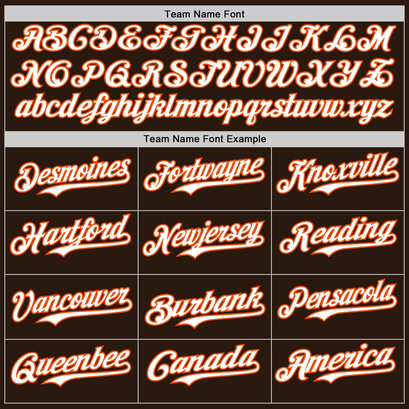 Custom Brown White-Orange Gradient Classic Vertical Stripe Authentic Baseball Jersey