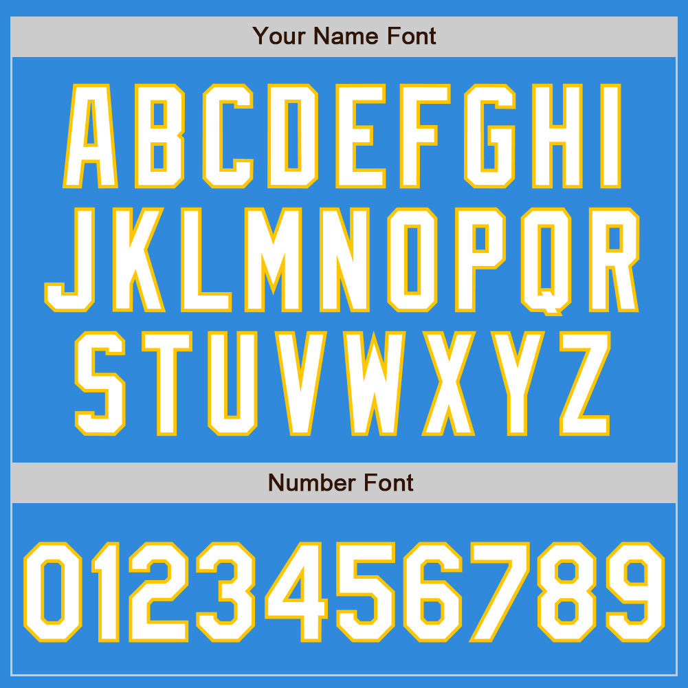 Custom Electric Blue White-Yellow Gradient Classic Vertical Stripe Authentic Baseball Jersey