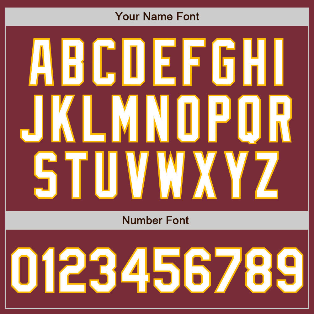 Custom Burgundy White-Gold Gradient Classic Vertical Stripe Authentic Baseball Jersey