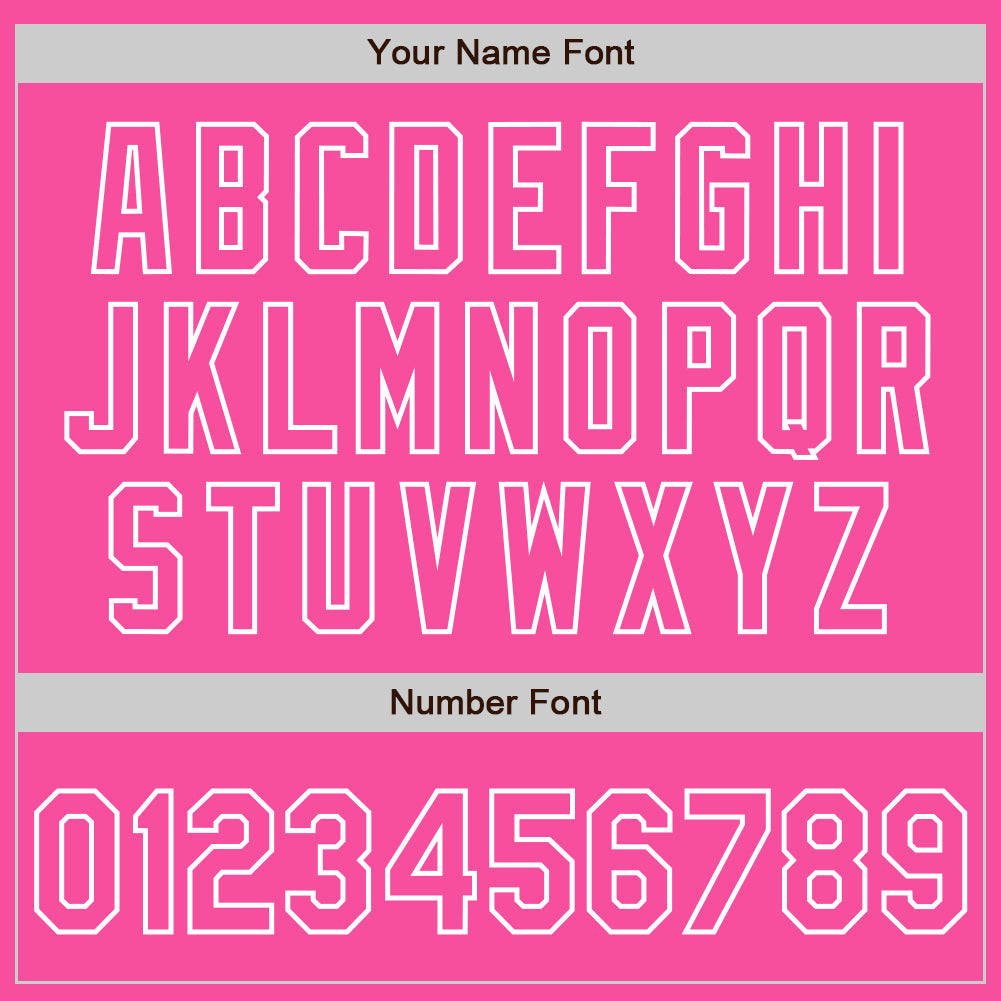 Custom Pink-White Classic Vertical Stripe Fluid Liquid Texture Authentic Baseball Jersey