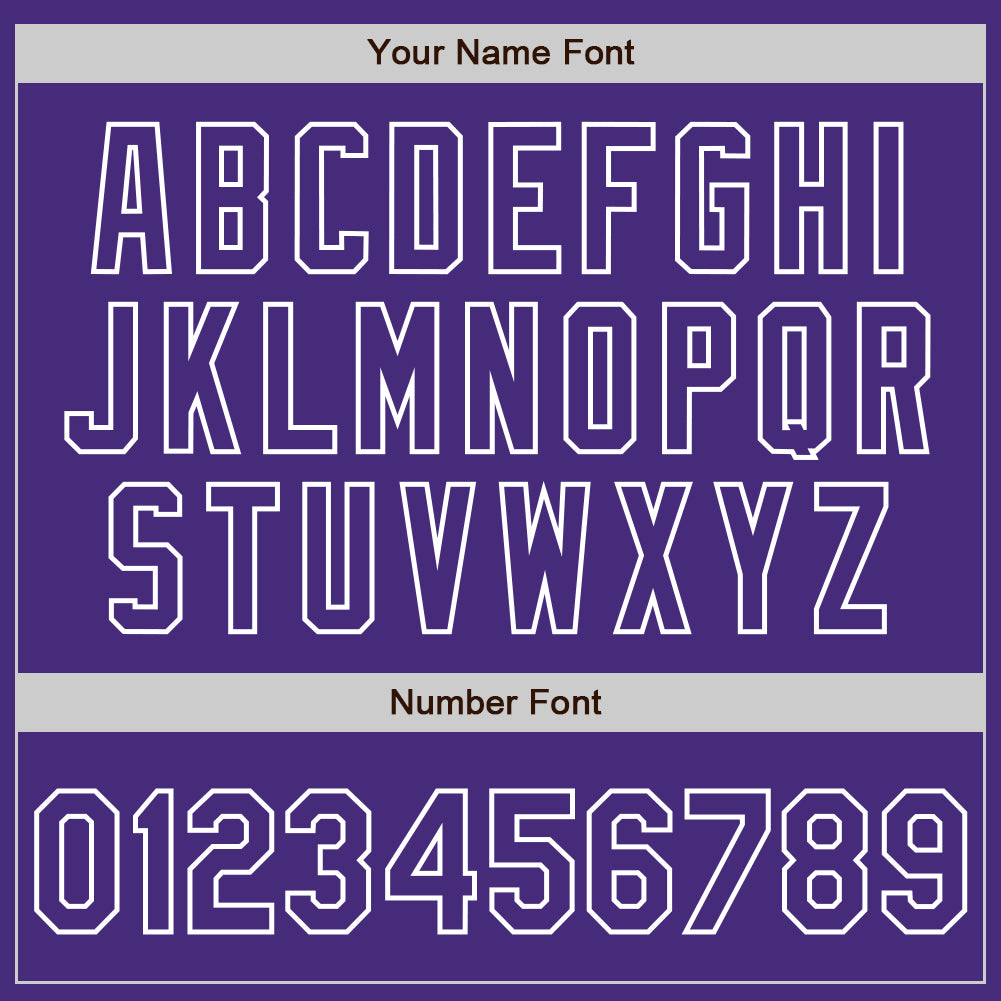 Custom Purple-White Classic Vertical Stripe Fluid Liquid Texture Authentic Baseball Jersey