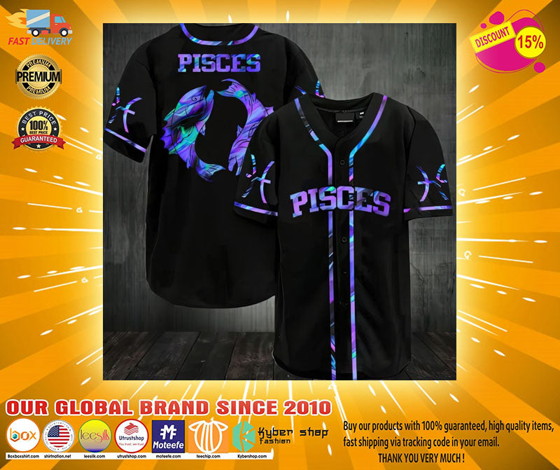 Pisces Baseball Jersey