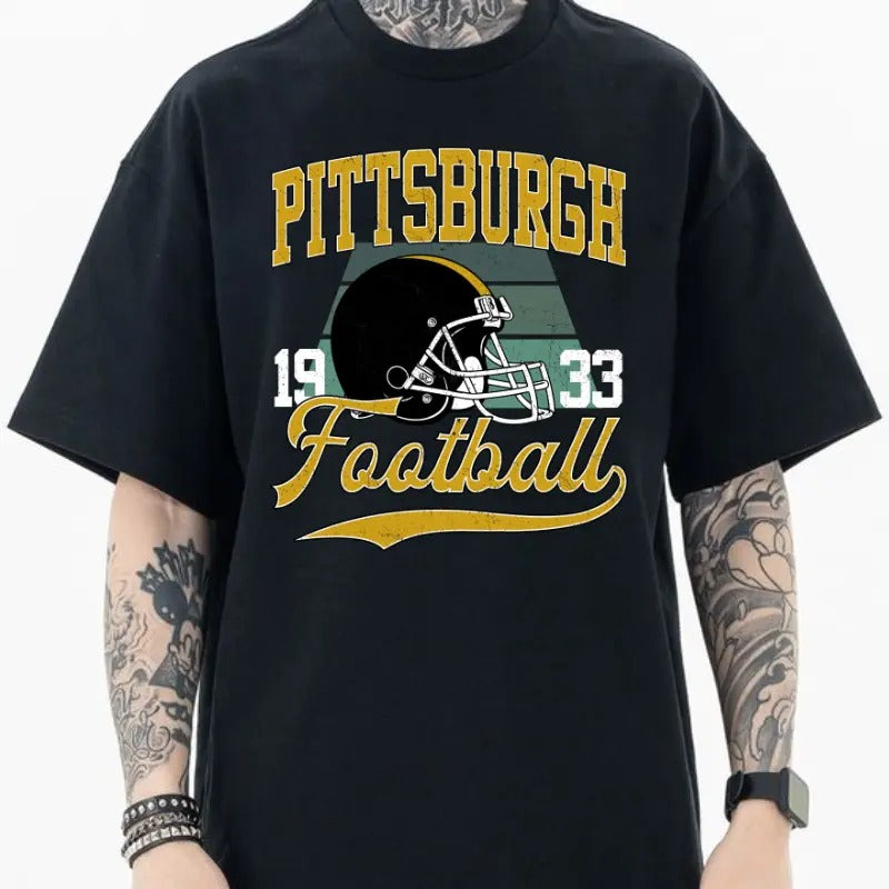 Pittsburgh Football - GILDAN 5000  T-SHIRT Hoodie, Sweatshirt | WearSparks.com