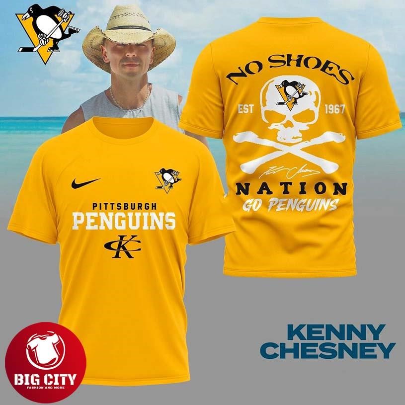 Pittsburgh Penguins x Kenny Chesney No Shoes Two Sided Shirt