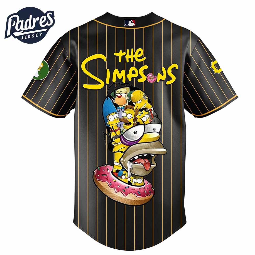 Pittsburgh Pirates MLB x The Simpsons Baseball Jersey Style - Padres Jersey Oasis: Elevate Your Baseball Style... (Image 1)