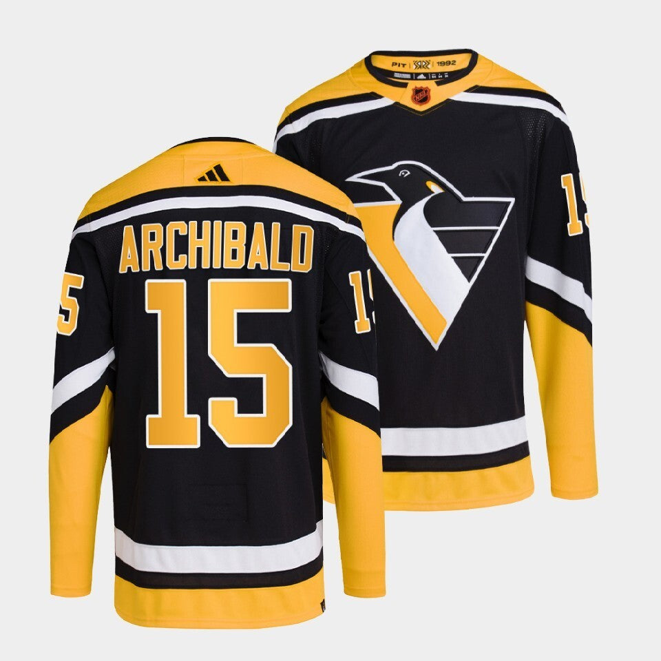 Pittsburgh Penguins #15 josh-archibald-black-2022reverse-retro-2.0-authentic-primegreen-jersey