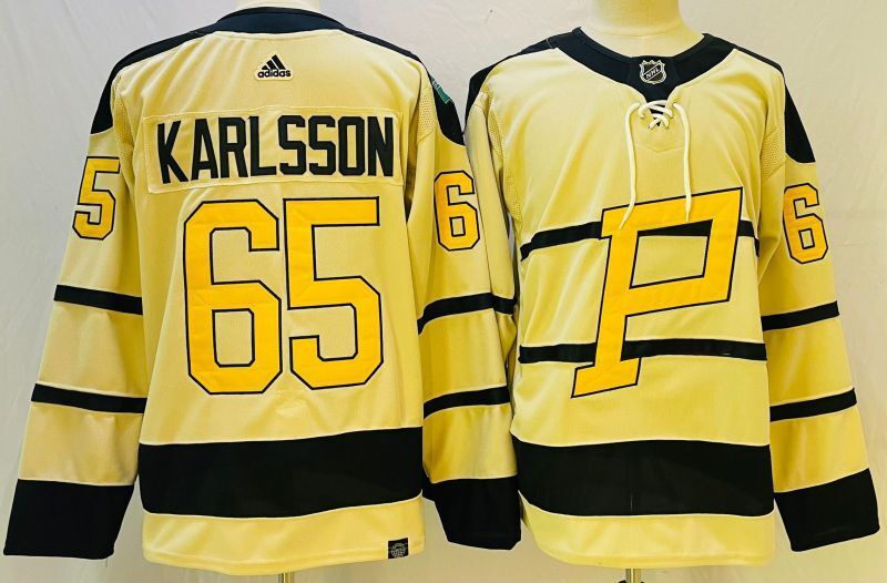 Pittsburgh Penguins #65 Erik Karlsson Style 2