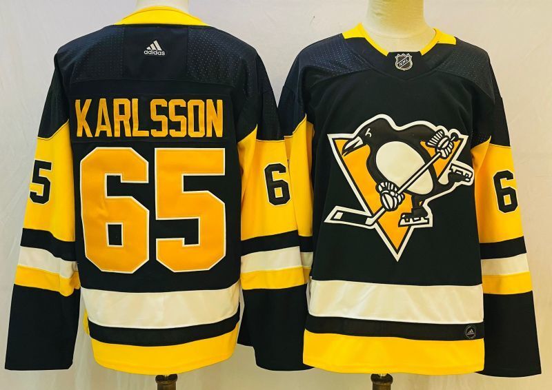 Pittsburgh Penguins #65 Erik Karlsson Style 3