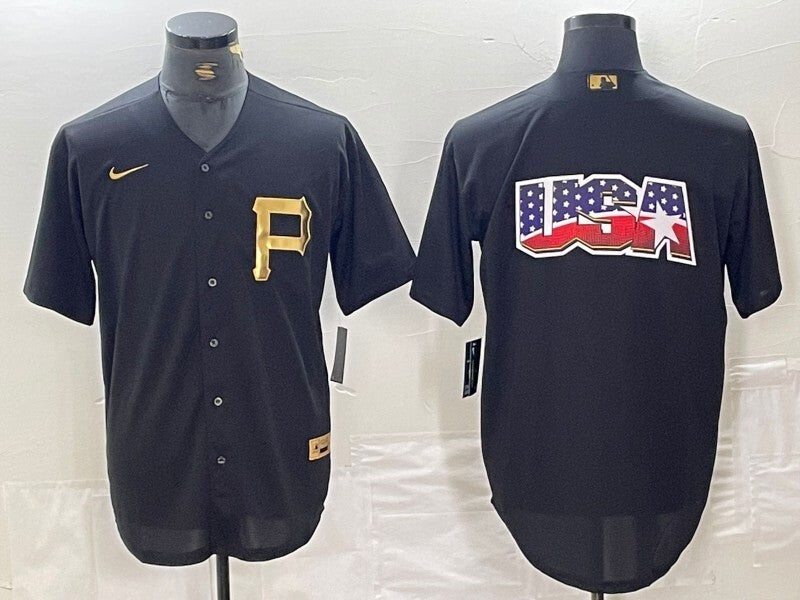 Pittsburgh Pirates Black Gold 4 Edition Style 2