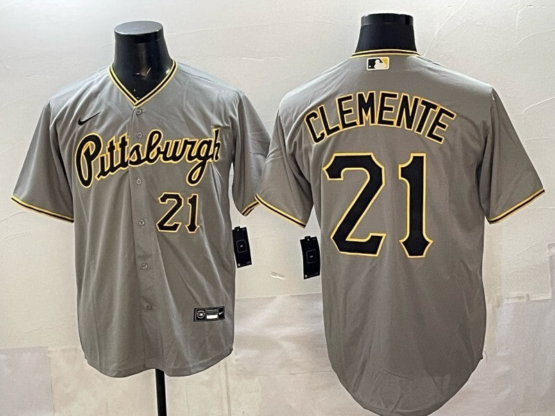 Pittsburgh Pirates #21 Roberto Clemente Pirates Adult Style 1