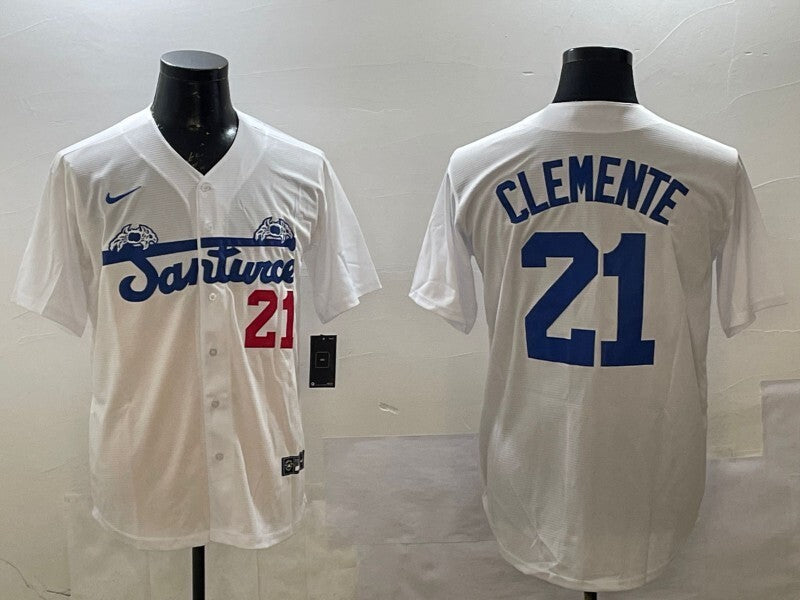 Pittsburgh Pirates #21 Roberto Clemente Pirates Retro Adult Style 2
