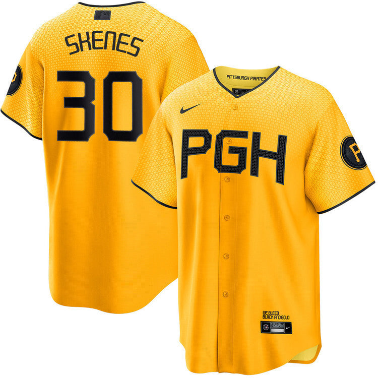 Pittsburgh Pirates #30 Paul Skenes City Connect Jersey
