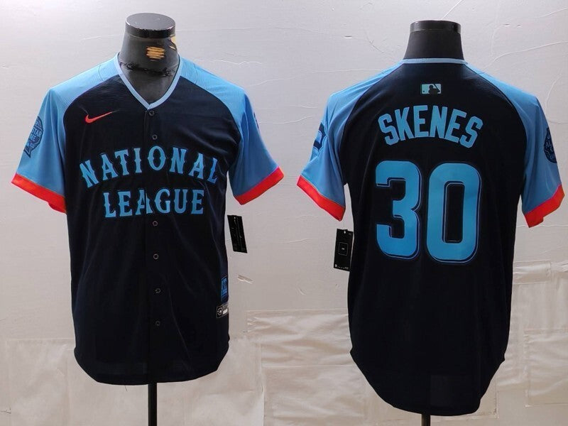Pittsburgh Pirates #30 Paul Skenes Pirates 24 All-Star Style 6