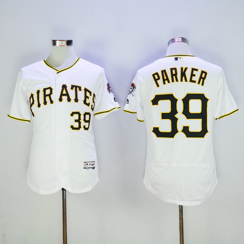 Pittsburgh Pirates #39 Dave Parker Pirates 39 White Elite Retro Player
