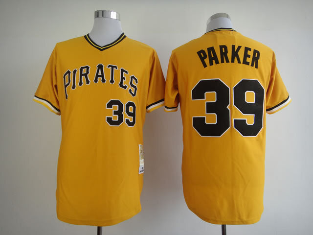 Pittsburgh Pirates #39 Pirates 39 Yellow Retro Style 1