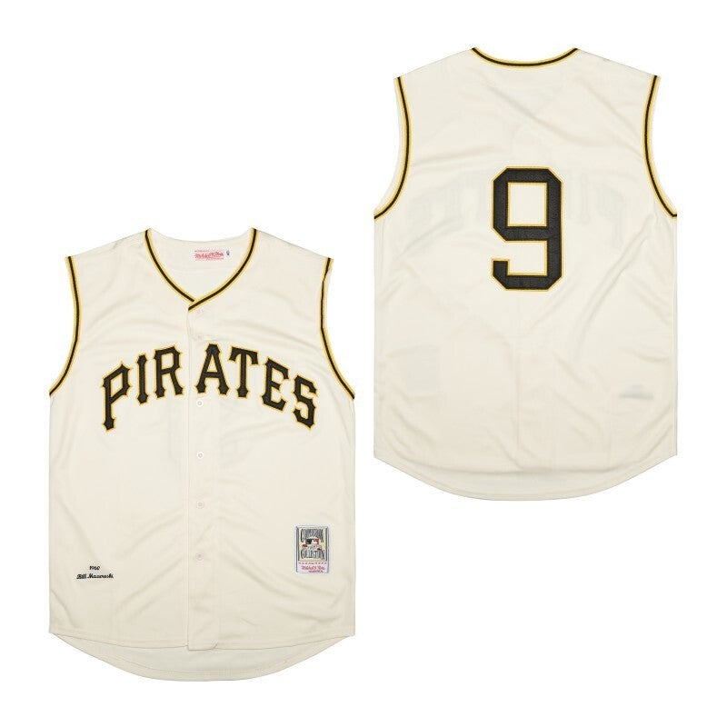 Pittsburgh Pirates #9 Bill Mazeroski Style 3
