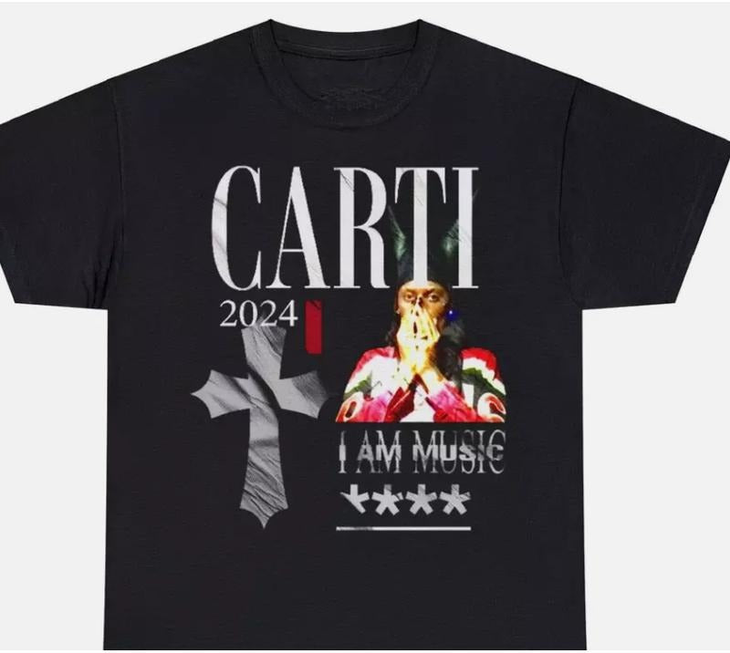 Pl4yboi C4rti Shirt 2024 I Am Music Tee Short Sleeve S-3Xl Hoodie, Sweatshirt | WearSparks.com