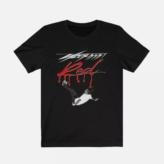 Playboi 'Whole Lotta Red' T-Shirt, Graphic Shirt, Black Streetwear Tee, Unisex Cotton Shirt, Perfect for Hip Hop Fans,...