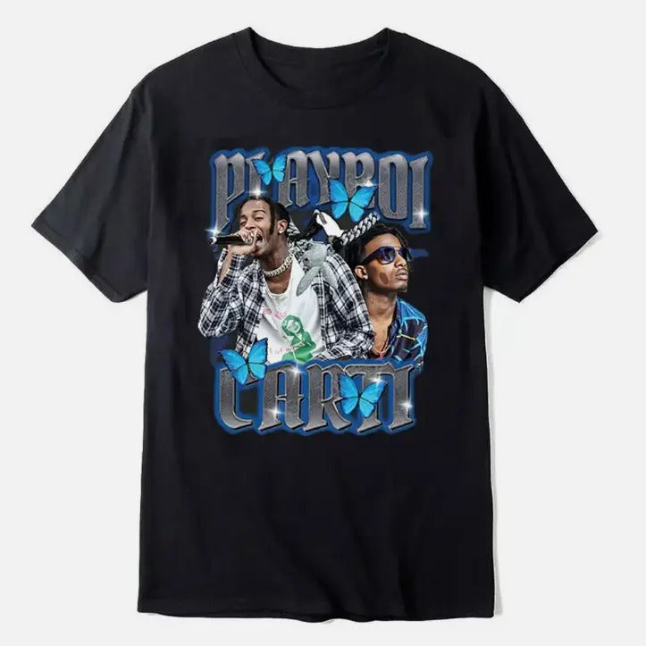 Playboi.C King Vamp T-Shirt Tee Album Tour Merch, Grahpic tees, Cotton T-Shirt, Crew Neck T-Shirt, Gift for Him, Gift for...