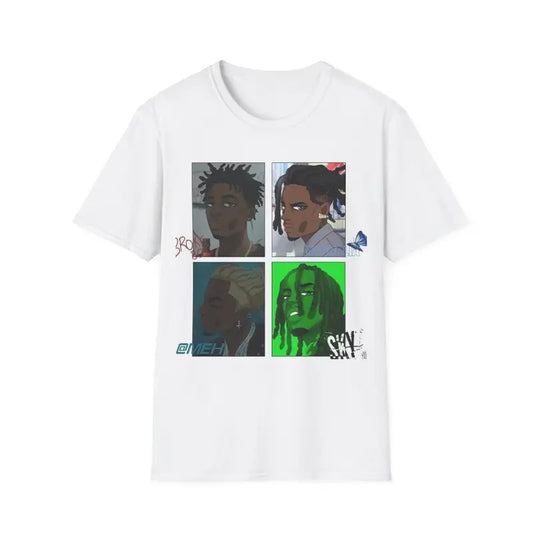 Playboi Character Art Graphic Tee, Hip Hop for Men & Women, Unisex Streetwear Top, Music-Inspired T-Shirt, Casual Cotton...
