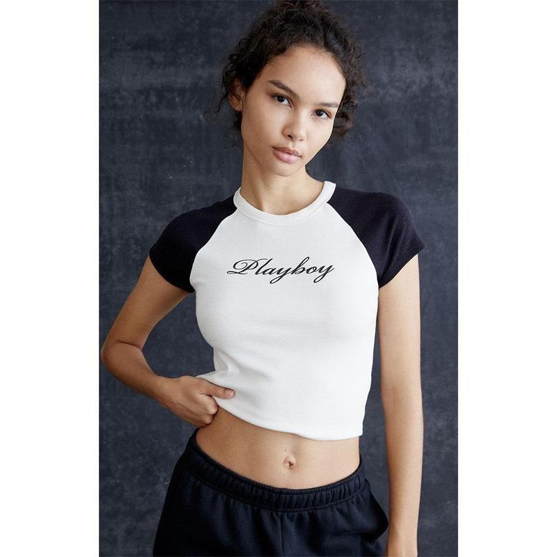 Playboy Women's By PacSun Raglan T-Shirt Hoodie, Sweatshirt | WearSparks.com